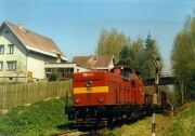 T444.1516 při čištění tratě v Sázavě